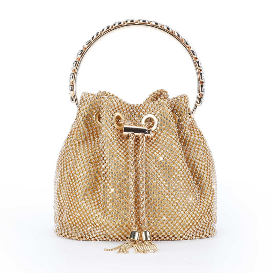 UBORSE Women Evening Clutch Bags Sparkly Diamond Glitter Bag Elegant Crystal Wedding Purse Rhinestone Party Bridal Handbag